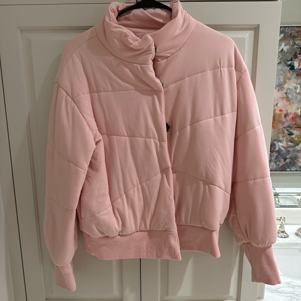 Light pink jacket, size small